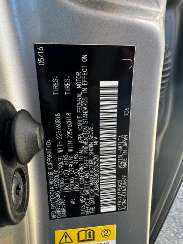 2016 LEXUS NX 200T BA - JTJBARBZ8G2083520