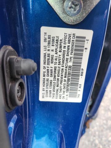 2015 HONDA CIVIC EX 19XFB2F86FE001330