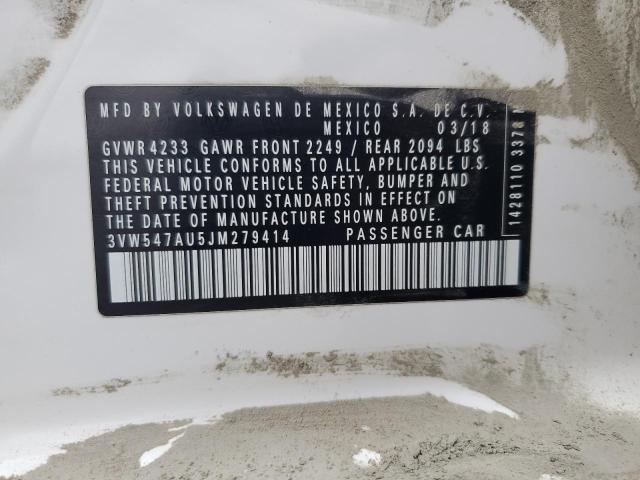 2018 VOLKSWAGEN GTI S 3VW547AU5JM279414