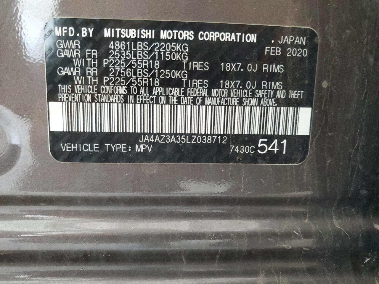 MITSUBISHI OUTLANDER SE