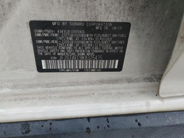 2019 SUBARU CROSSTREK JF2GTAEC9K8325475