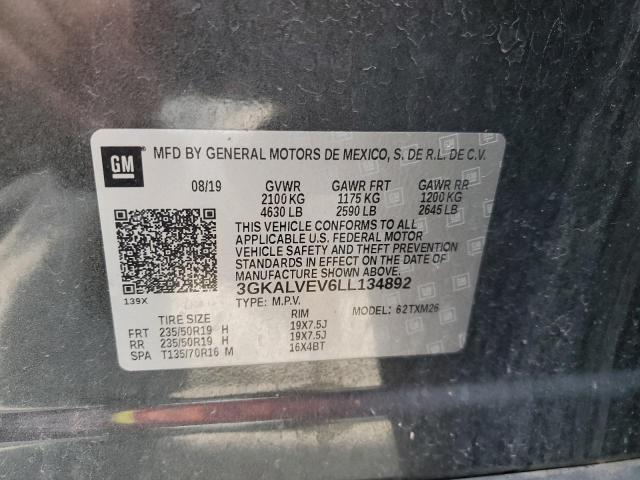 2020 GMC TERRAIN SLT 3GKALVEV6LL134892