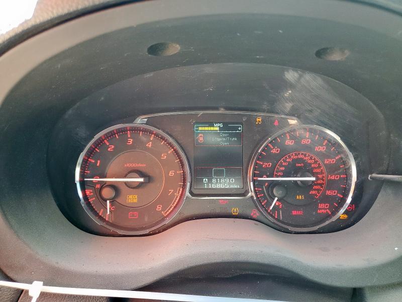 2015 SUBARU WRX PREMIU JF1VA1D60F9819091