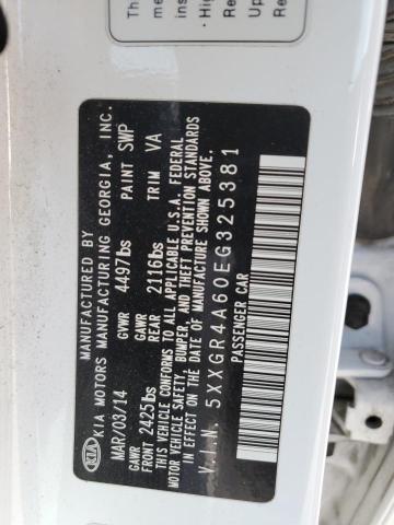 2014 KIA OPTIMA SX - 5XXGR4A60EG325381