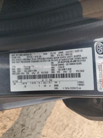 2018 FORD FIESTA SE - 3FADP4BJ8JM103102