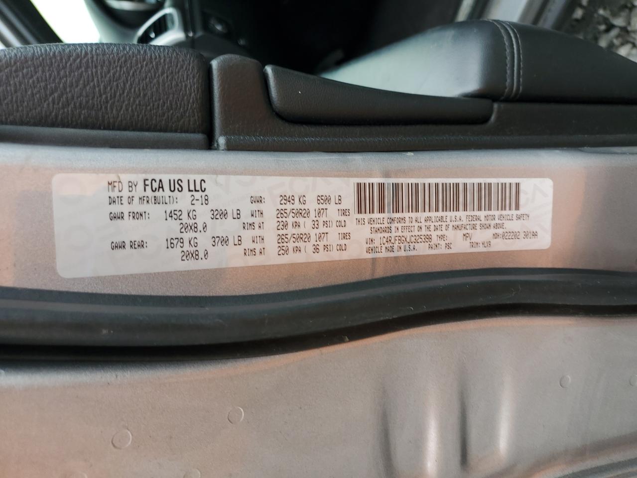 JEEP GRAND CHEROKEE LIMITED