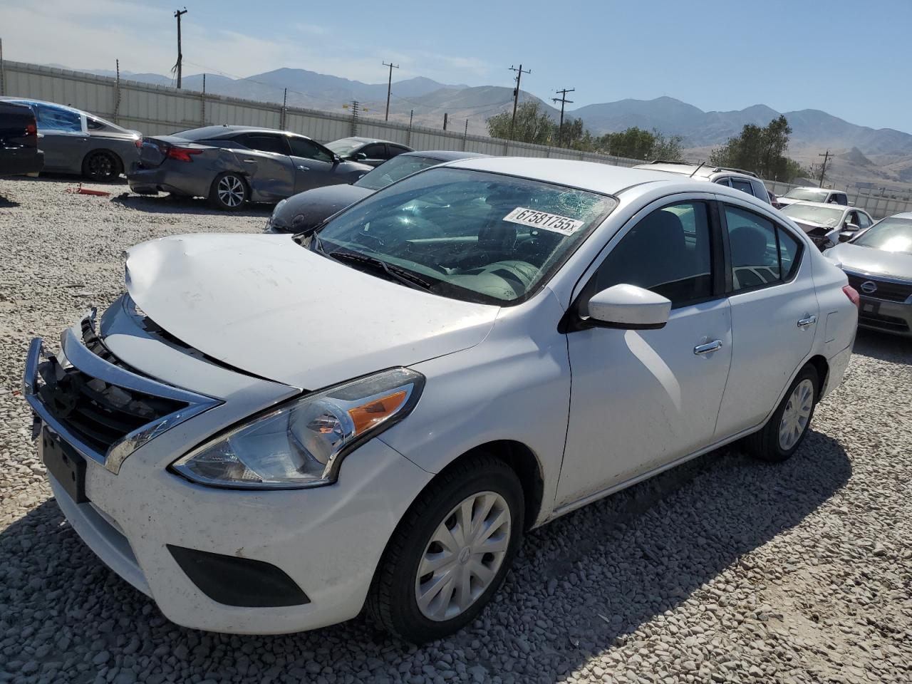 Lot #3264062586 2018 NISSAN VERSA S
