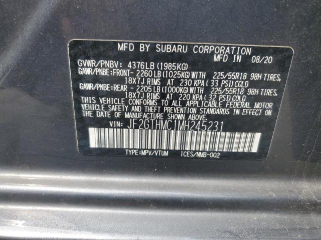 2021 SUBARU CROSSTREK LIMITED JF2GTHMC1MH245231