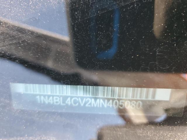 2021 NISSAN ALTIMA SR 1N4BL4CV2MN405080