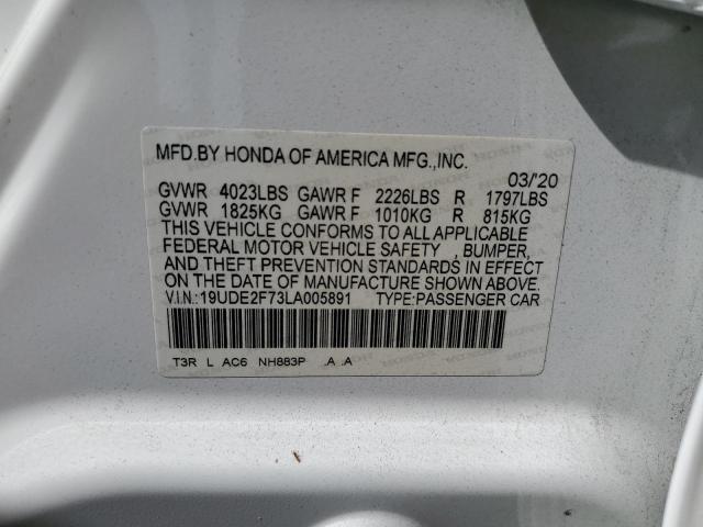 2020 ACURA ILX PREMIU 19UDE2F73LA005891