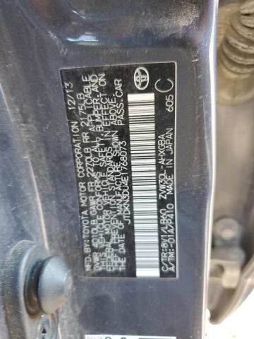 2014 TOYOTA PRIUS - JTDKN3DU4E1768073