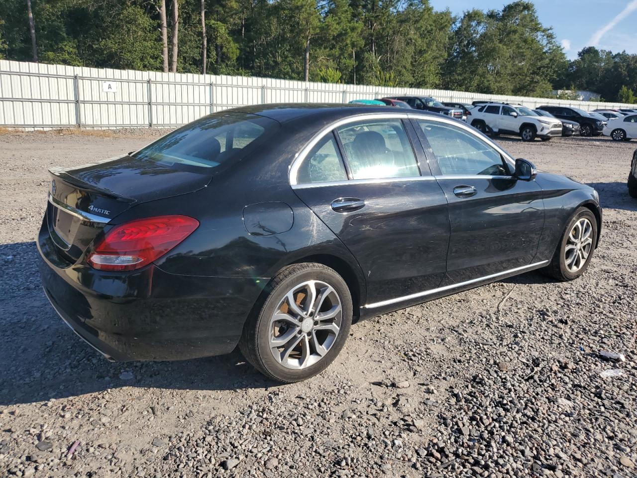 Lot #3301714382 2016 MERZ C 300 4MATIC