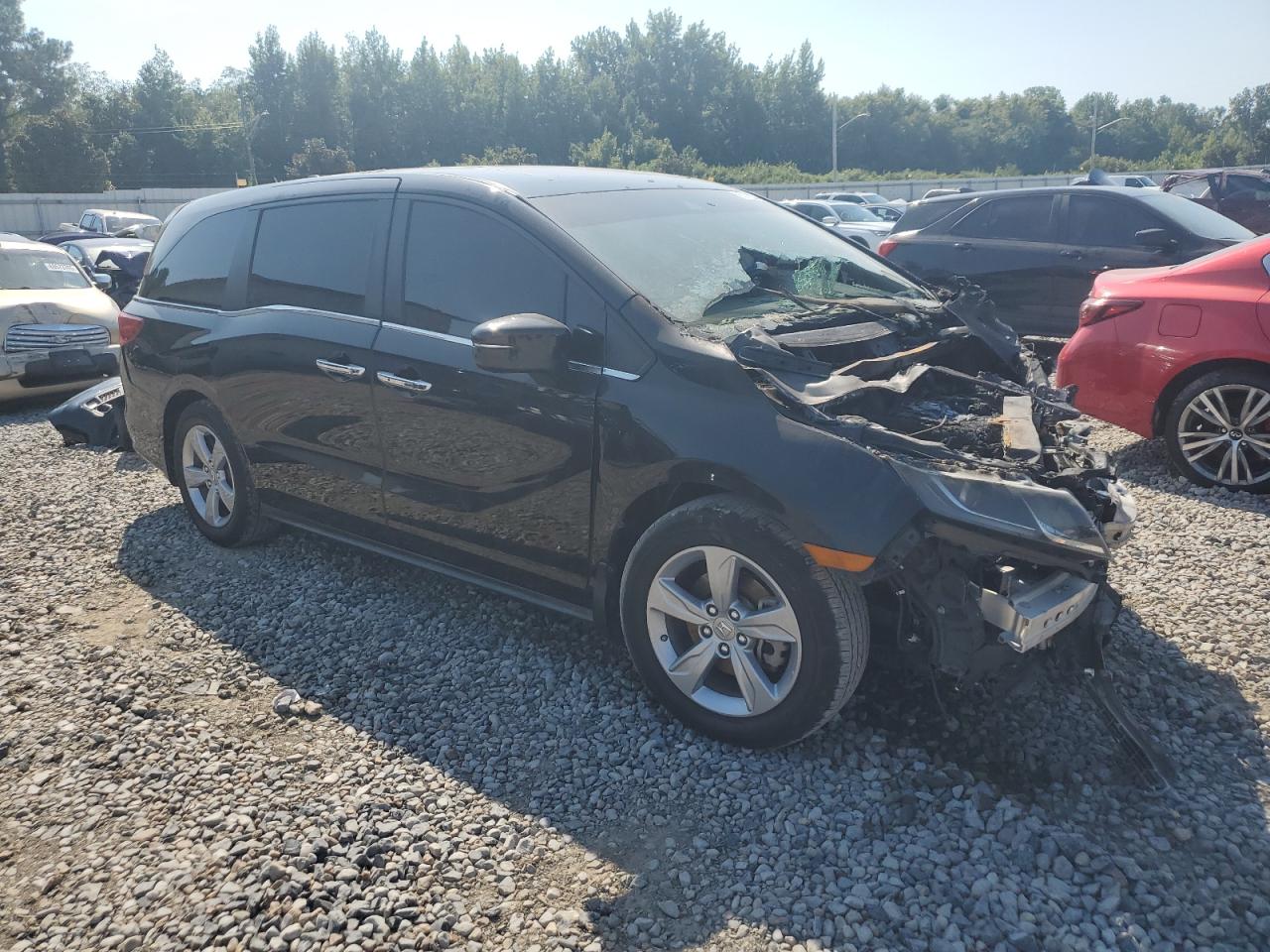 Lot #3259610375 2020 HONDA ODYSSEY EXL