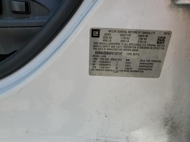 2015 CHEVROLET EQUINOX LT - 2GNALCEK9F6120197