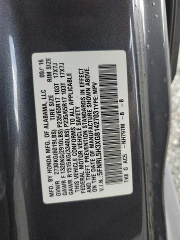 2016 HONDA ODYSSEY SE 5FNRL5H3XGB142703