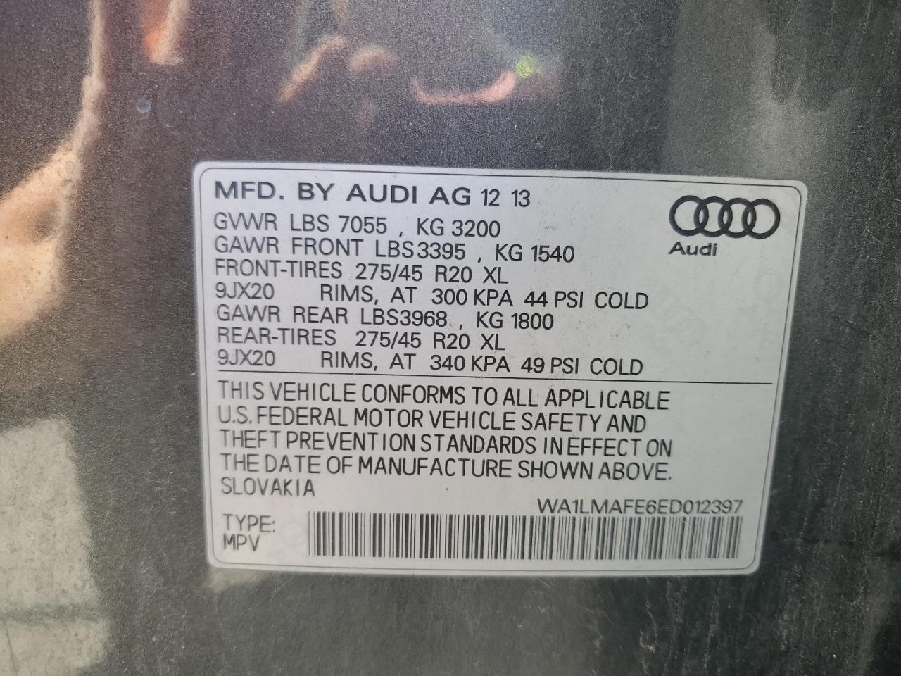 AUDI Q7 PREMIUM PLUS