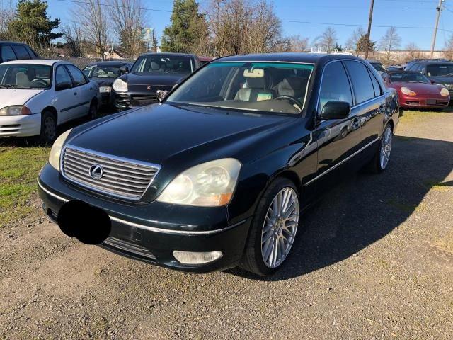 LEXUS LS 430 2001 green sedan 4d gas JTHBN30F410011728 photo #3