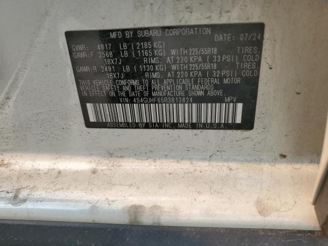 2024 SUBARU CROSSTREK - 4S4GUHF65R3813824