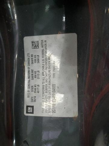 2015 CHEVROLET CAMARO LS 2G1FB1E34F9104835
