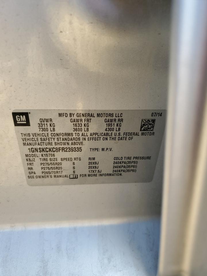 CHEVROLET TAHOE K1500 LTZ