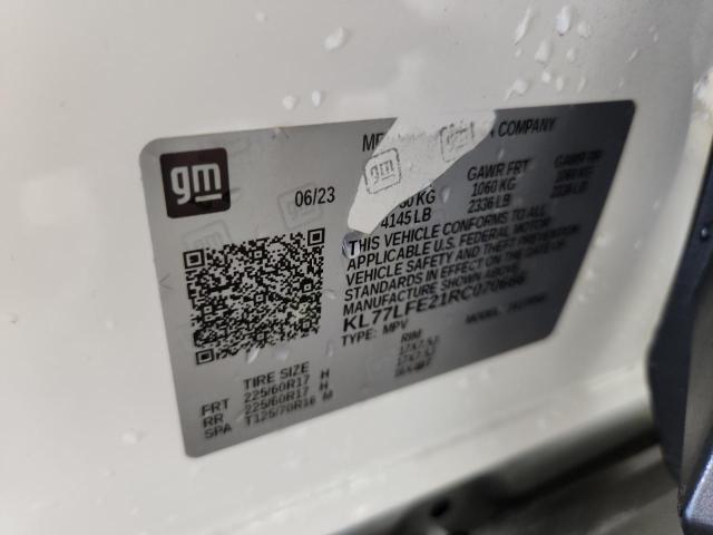 2024 CHEVROLET TRAX LS KL77LFE21RC070666