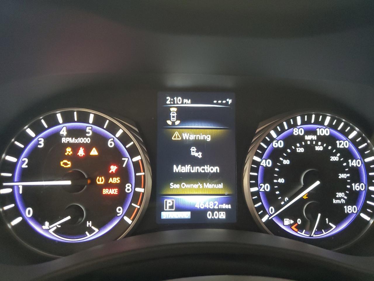 INFINITI Q60 RED SPORT 400