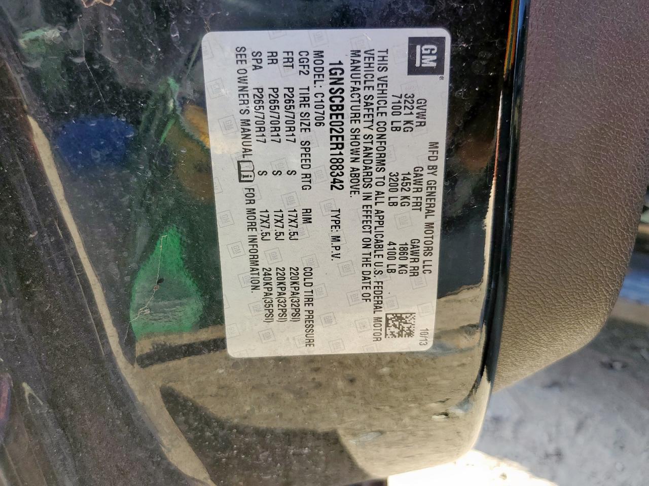 CHEVROLET TAHOE C1500 LT