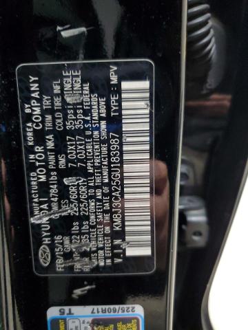 2016 HYUNDAI TUCSON LIM KM8J3CA25GU183987