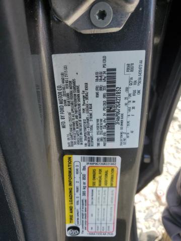 2016 FORD FUSION S 3FA6P0G72GR221852