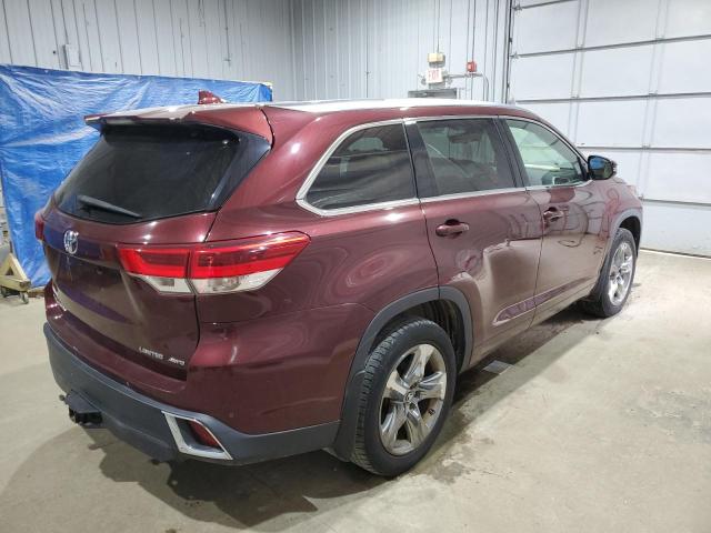2017 TOYOTA HIGHLANDER LIMITED 5TDDZRFH3HS484134