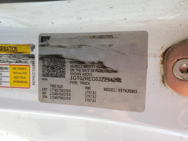 2018 GMC SIERRA K25 1GT02REG0JZ254258