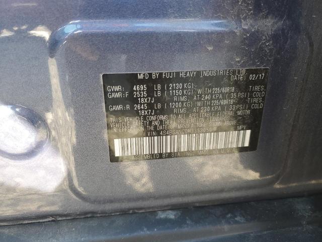 2017 SUBARU OUTBACK 2. 4S4BSANC0H3353050
