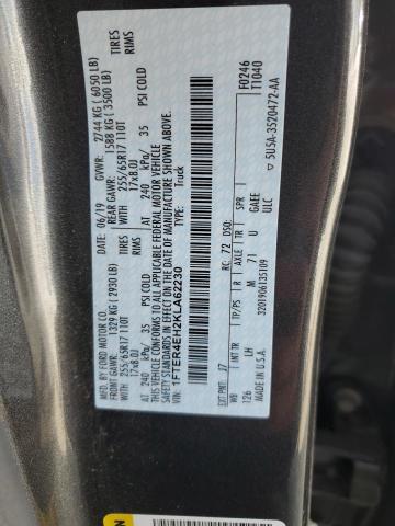 2019 FORD RANGER XL 1FTER4EH2KLA62230