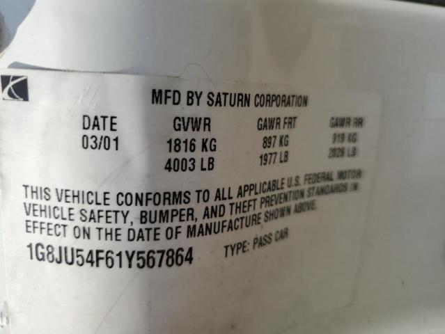 2001 SATURN L200 #3291764235