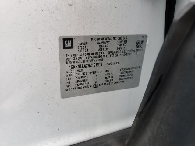 2017 GMC ACADIA SLE 1GKKNLLA2HZ191660