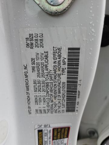 2019 ACURA RDX A-SPEC 5J8TC2H62KL010539