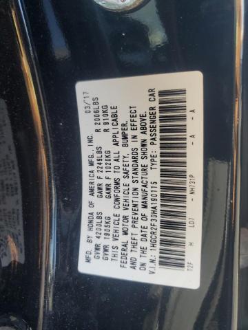 2017 HONDA ACCORD LX 1HGCR2F30HA190115