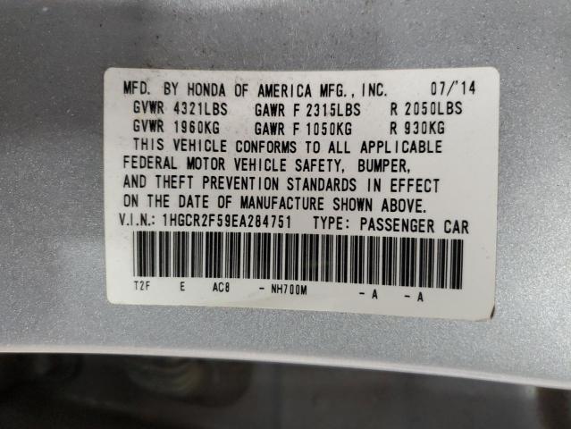 2014 HONDA ACCORD SPO - 1HGCR2F59EA284751