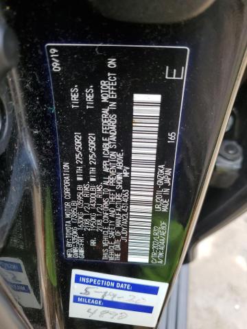 2020 LEXUS LX 570 JTJDY7AX2L4314063