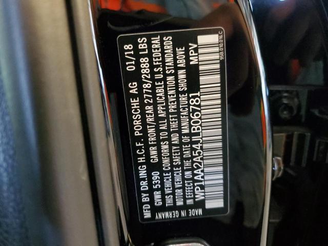 2018 PORSCHE MACAN WP1AA2A54JLB06781