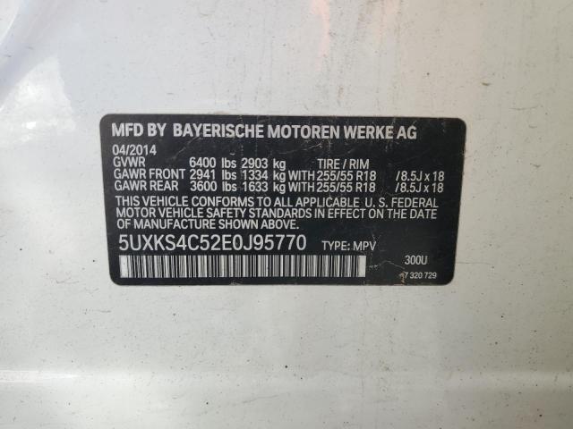 2014 BMW X5 XDRIVE3 - 5UXKS4C52E0J95770