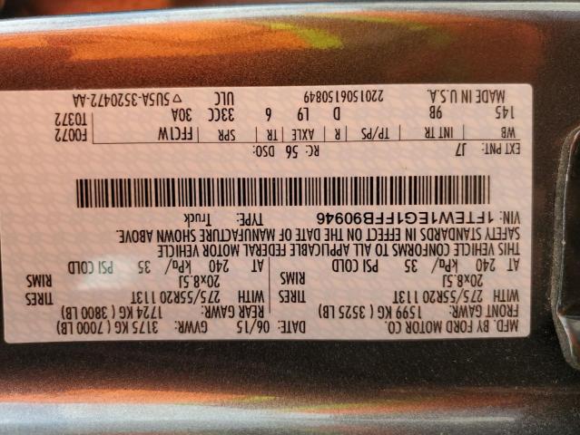 2015 FORD F150 SUPER 1FTEW1EG1FFB90946