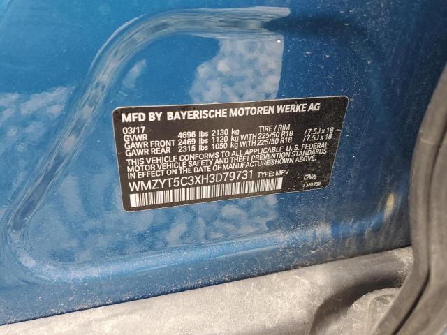 2017 MINI COOPER S C WMZYT5C3XH3D79731