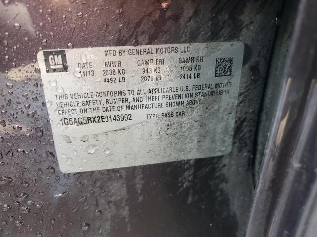 2014 CADILLAC ATS - 1G6AG5RX2E0143992