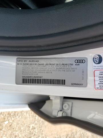 2018 AUDI A6 PREMIUM #3304633952