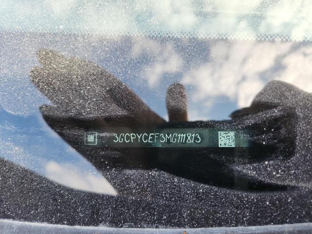 2021 CHEVROLET SILVERADO 3GCPYCEF3MG111813