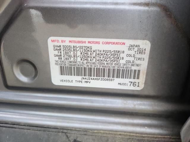 2015 MITSUBISHI OUTLANDER JA4JZ4AX6FZ008597