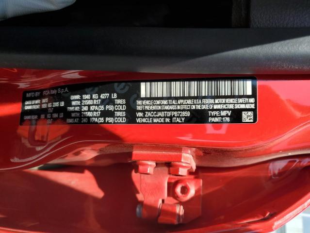 2015 JEEP RENEGADE L - ZACCJABT0FPB72859