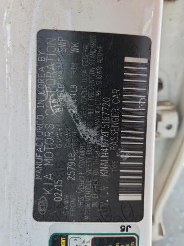 2015 KIA CADENZA PREMIUM KNALN4D7XF5197720