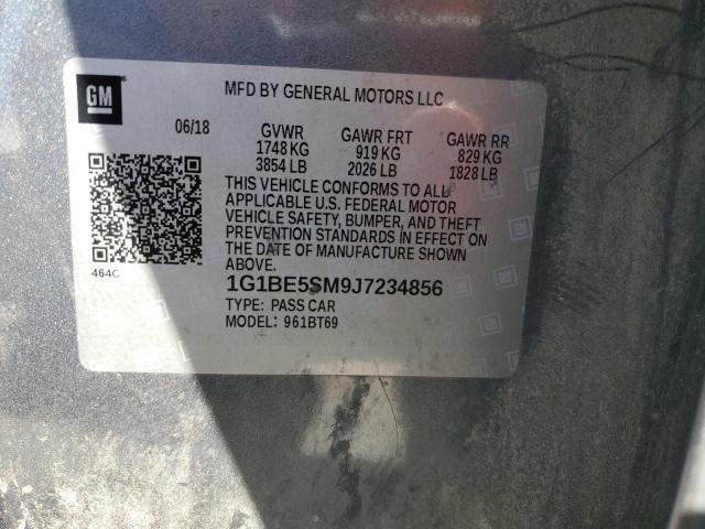 2018 CHEVROLET CRUZE LT #3286540170